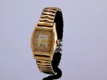 Vintage Bulova Senator "d" Textured Deco Dial Mens Wristwatch Serviced C.1955. Fixed Price $265.00.
