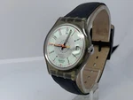 Swatch ETA2842 Automatic Movement 39MM White Dial Black Band Working. Fixed Price $138.00.