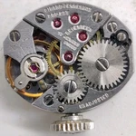 Vintage Girard Perregaux Cal. 501 17 Jewel Watch Movement Running. Fixed Price $25.00.