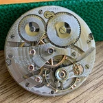1904 Waltham Riverside 16S Jewels Hunting Case Pocket Watch Movement Runs. Fixed Price $150.00.