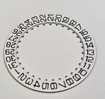 Breitling Vintage 7750 Chronograph Movement White Date Disk (nos & Genuine). Fixed Price $195.00.