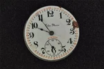 Vintage 18 Size G. Huther Lake Shore Openface Pocket Watch Movement. Fixed Price $90.00.