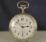 Rare 18S Illinois GR89 The American Star N.gamse New York 21 Jewels Pocket Watch. Fixed Price $375.00.