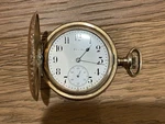 Elgin 7 Jewel Pocket Watch Gold Filled - Hunting Case, Runs Vintage. Fixed Price $199.99.