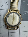 Bulova Wrist Alarm Watch 10K Gf 12-B 17 Jewel As. Fixed Price $275.00.