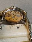 Vintage Elgin Self Winding Automatic Watch W/ Clear Glass Display Back 4846 17J. Fixed Price $99.00.