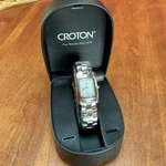 Croton Swiss Quartz Watch Needs Battery. Never Used Original Box.. Fixed Price $55.00.