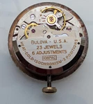 Bulova Automatic Sweep Seconds Mov't (cal 10BPAC) Running With Nice Dial!. Fixed Price $89.95.