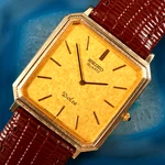 Seiko Dolce 6730-5160 10KT Gold Case Cal. 6730A Vintage Japanese Watch. Fixed Price $469.65.