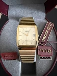 Vtg New In Box Gold Tone Gruen Watch Never Worn All Papers Need Battery. Fixed Price $42.00.