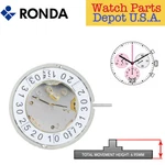 Ronda 5050.B Quartz Chronograph Movement, 3 Hands Date 6, Multiple Variations. Fixed Price $104.99.