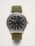 MK1 Automatic Fabric Strap Watch By Timex(black)-banana Republic 62431. Fixed Price $215.99.
