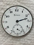 Vintage Swiss Made Delmar 17J Pocket Watch Movement. Fixed Price $8.00.