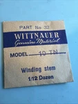 Wittnauer 10TN Watch Part: Winding Stem #32. Fixed Price $6.95.