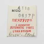 Mido 0617P Short Screw For Upper Auto Bridge #1142-V Brand New Old Stock (C6D7). Fixed Price $8.99.