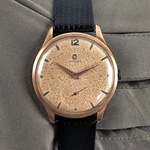 Omega Caliber 265 Ref. 2609 18K Yellow Solid Gold Vintage Mens Watch. Fixed Price $3495.00.