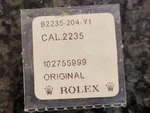 New Rolex Cal 2235 PART-204 Winding Pinion Blister. Fixed Price $65.00.